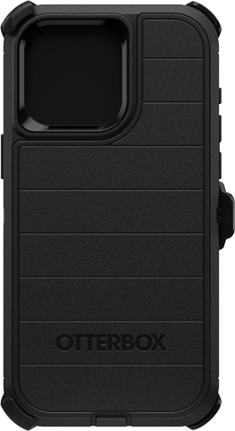 OtterBox - Defender Case for Apple iPhone 15 Pro Max - Black