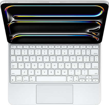 White Magic Keyboard for iPad Pro 13‑inch Product Image